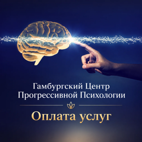 Оплата услуг Гамбургский Центр Прогрессивной Психологии